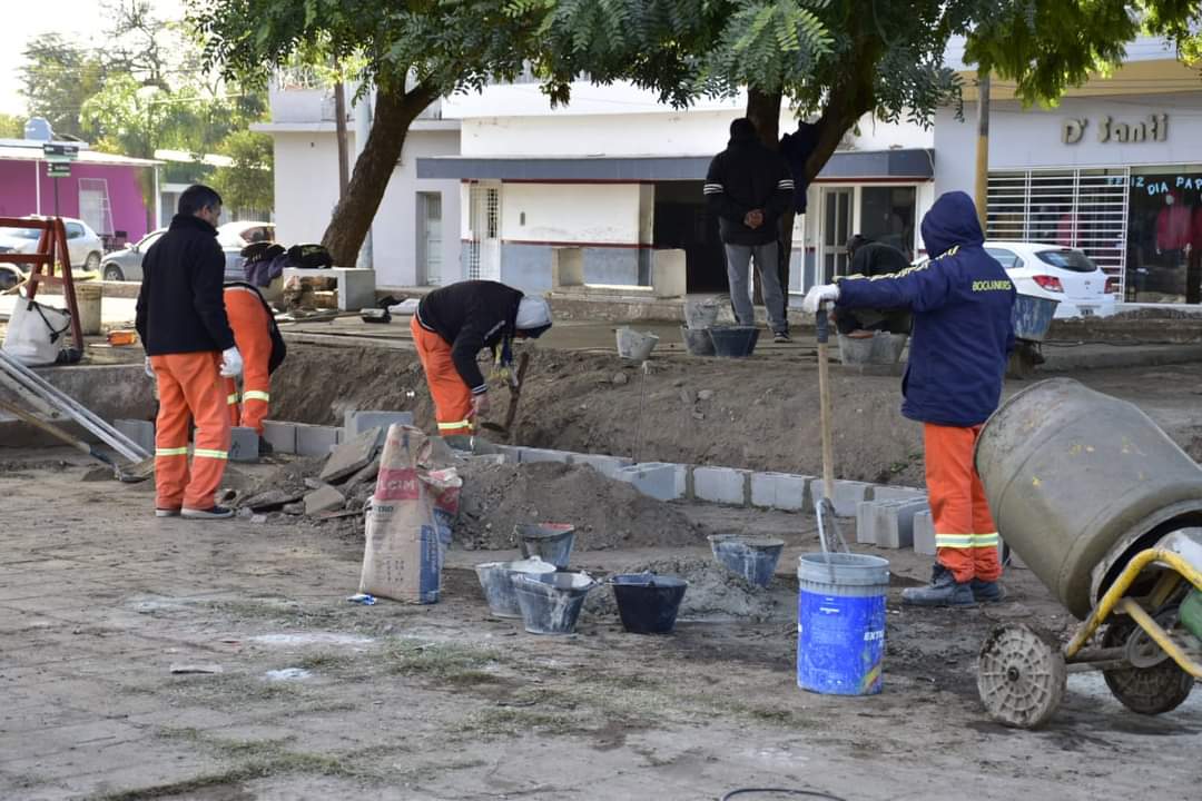 Avanza La Puesta En Valor De La Plazoleta Manuel Belgrano Y Ciudad De