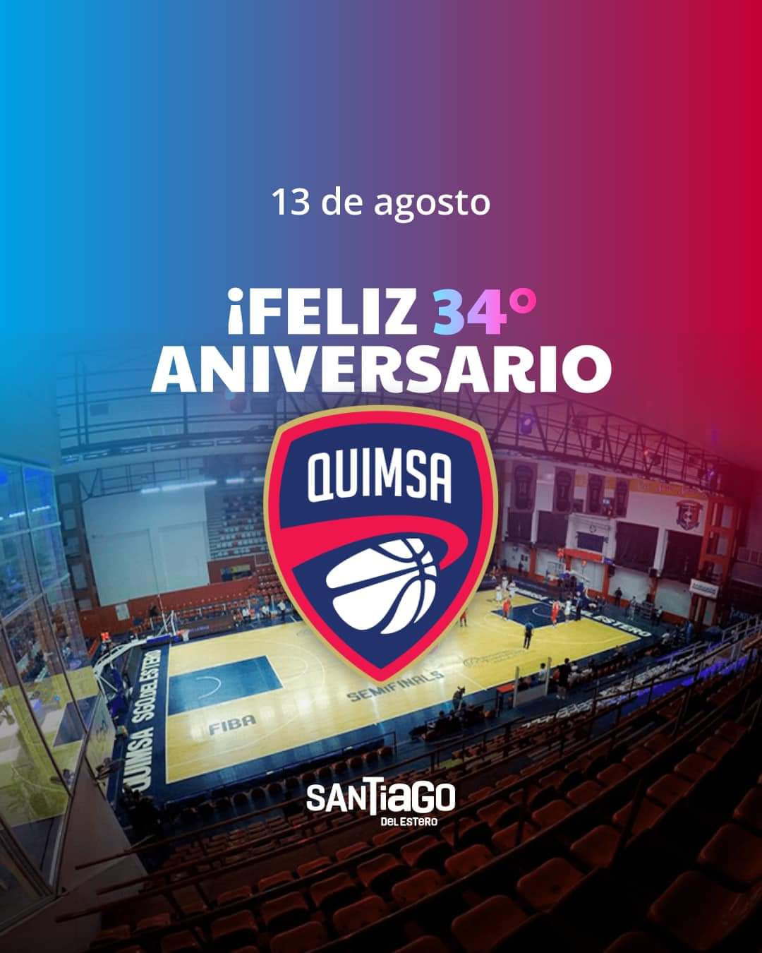 Feliz Aniversario Asociación Atlética Quimsa - Cooperativas Y Mutuales ...