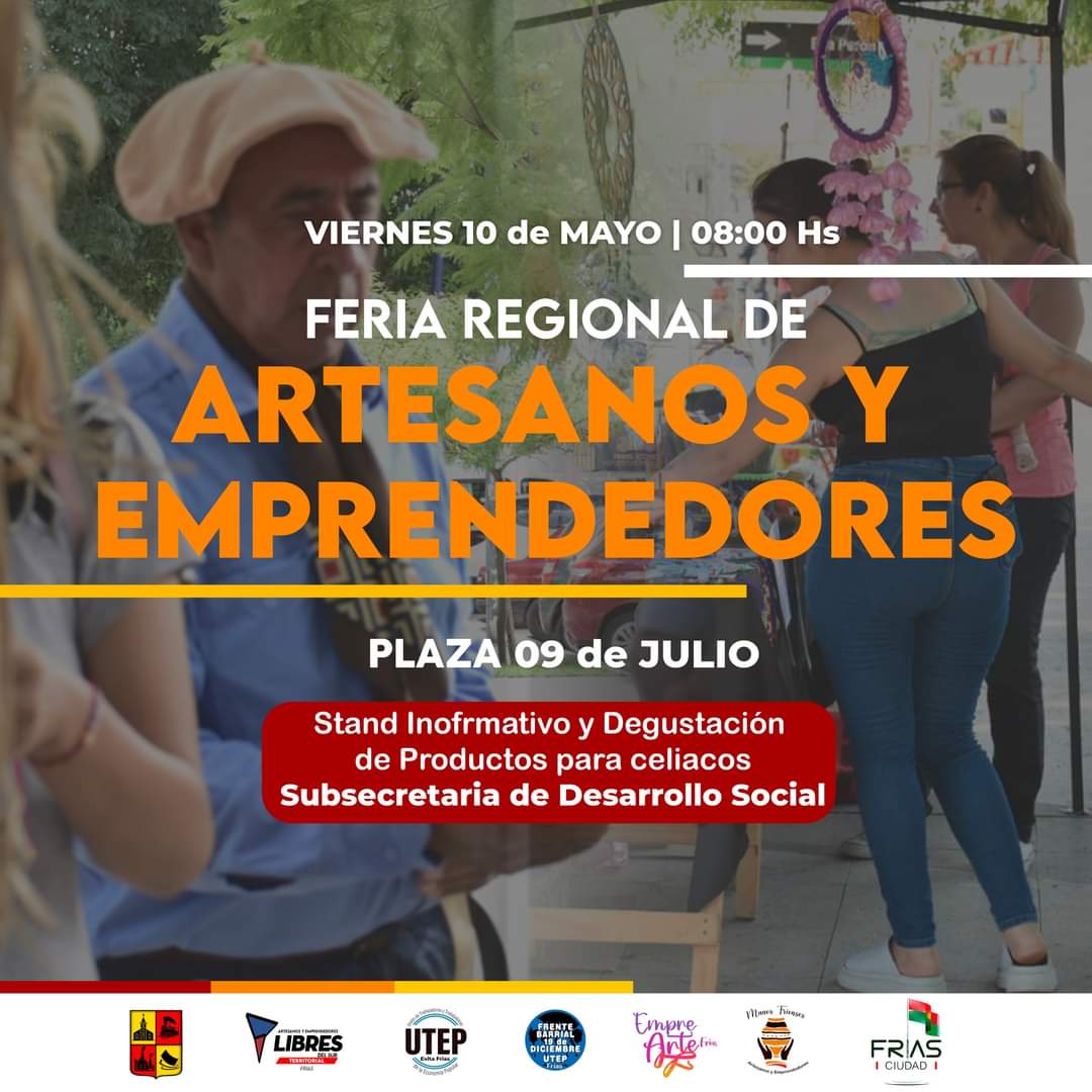 Nueva feria de artesanos y productores en la plaza 9 de julio ...